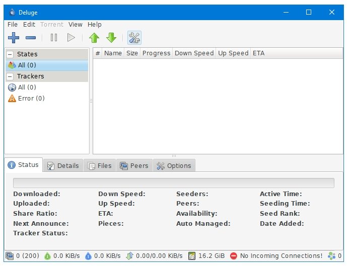 Best Free Torrent Client For Windows - Deluge