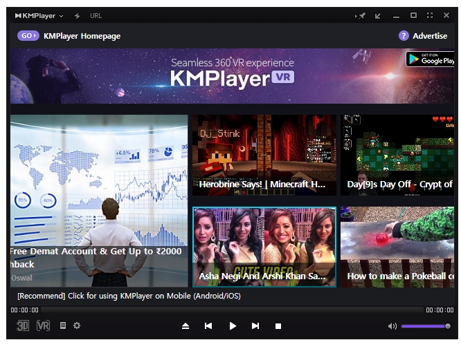Best Free Video Player For Windows - KMPlayer