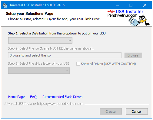 Kvalifikation Tjen Clip sommerfugl Create a Bootable Linux USB Drive with UUI - Universal USB Installer in  Windows - PCInsider
