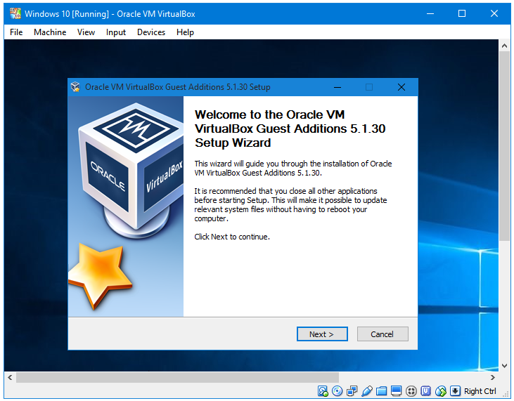 virtualbox guest additions download windows