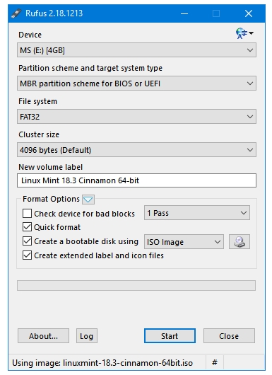 rufus create bootable usb windows 7 without a cd