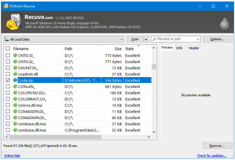 How to Recover Deleted Files Using Recuva in Windows PCInsider