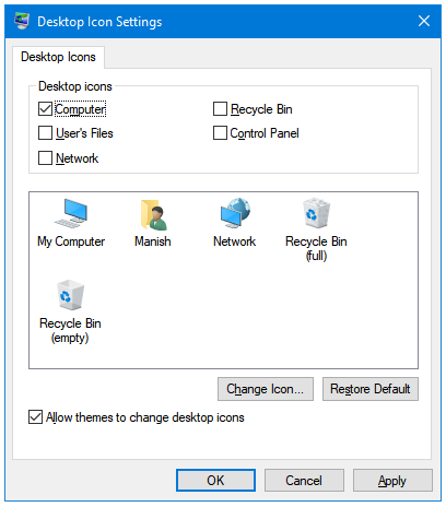How To Show My Computer Icon On Windows 10 Desktop The Pc Insider
