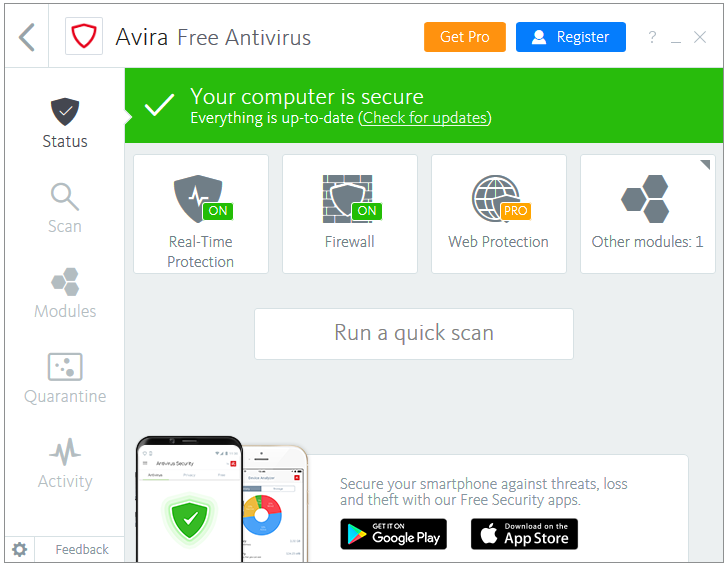 avira free download windows 10