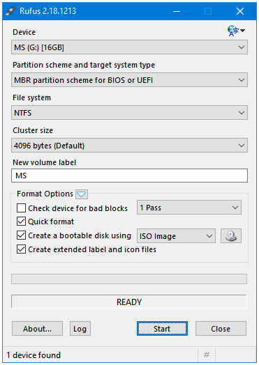 evalueren Misverstand Aarzelen Create Bootable Windows 10 USB Drive Using Rufus - PCInsider