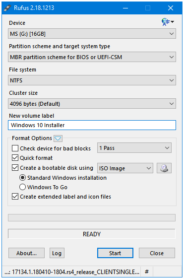 Rufus USB. Win 10 UEFI Rufus. Bootable USB. HBCD Boot format.