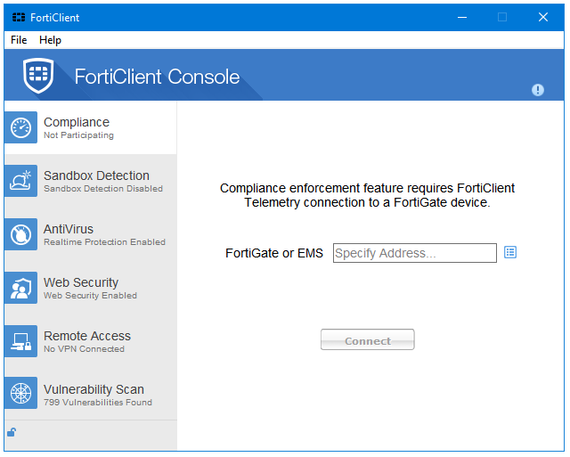 forticlient ssl vpn offline installer