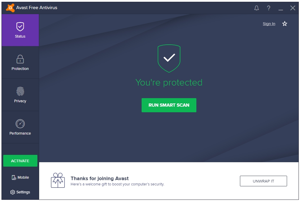 Best Free Antivirus For Windows - Avast Free Antivirus