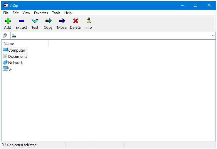 Best Free Compression Extraction Archivers Software For Windows - 7-Zip