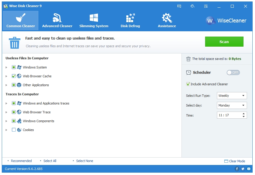Best Free Disk Cleaner Software For Windows - Wise Disk Cleaner