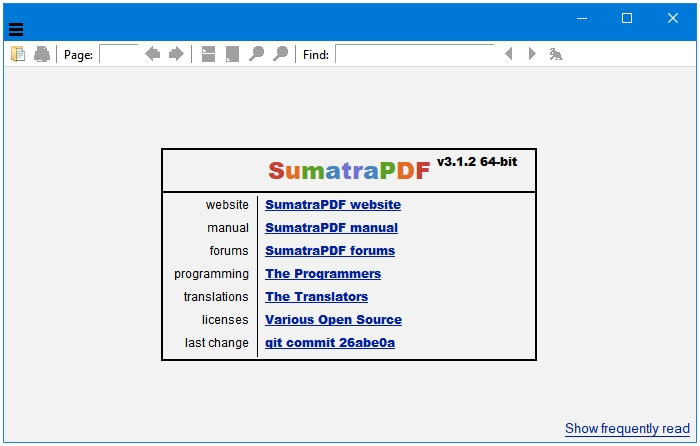 Best Free PDF Readers Viewers For Windows - Sumatra PDF