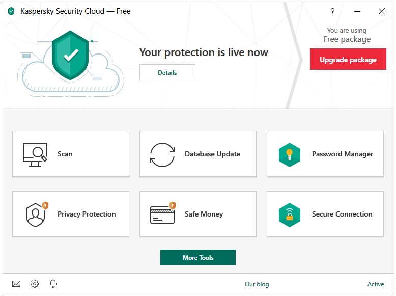 Best Free Antivirus For Windows - Kaspersky Security Cloud Free