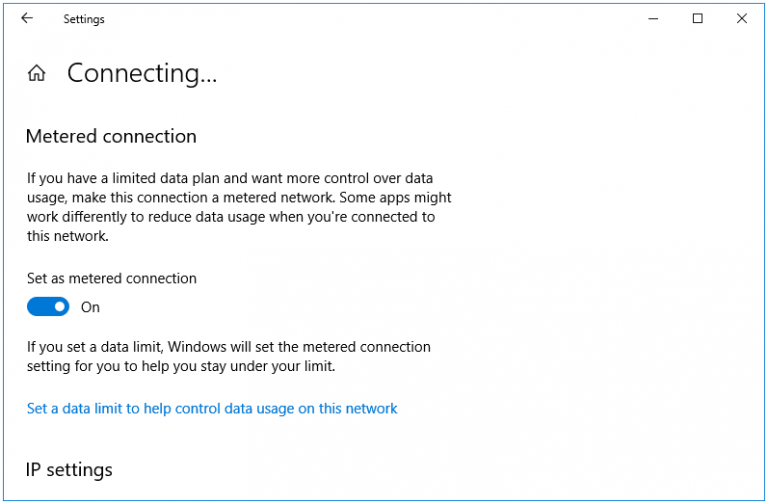 Use Metered Connection to Stop Automatic Updates in Windows 10 - PCInsider