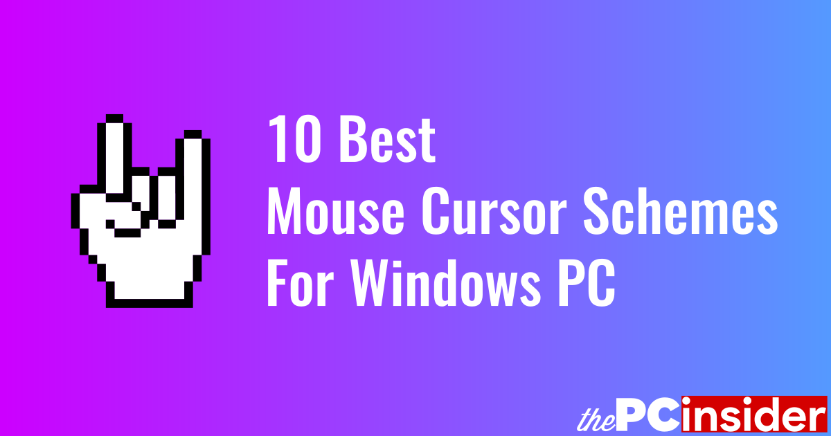 Custom cursor for windows